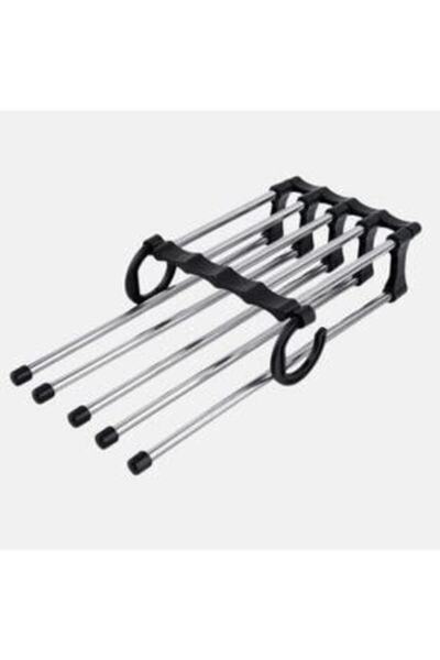 Özasya AVM 5-Piece Trouser Hanger Movable In-Closet Hanger System