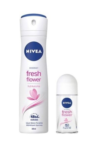 NIVEA Αποσμητικό σπρέι με άρωμα φρέσκων λουλουδιών για γυναίκες