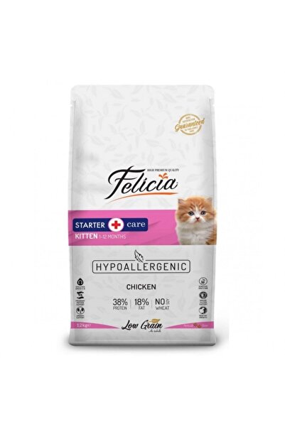 Felicia Tavuklu Ve Hamsili Düşük Tahıllı Yavru Kedi Maması 2kg