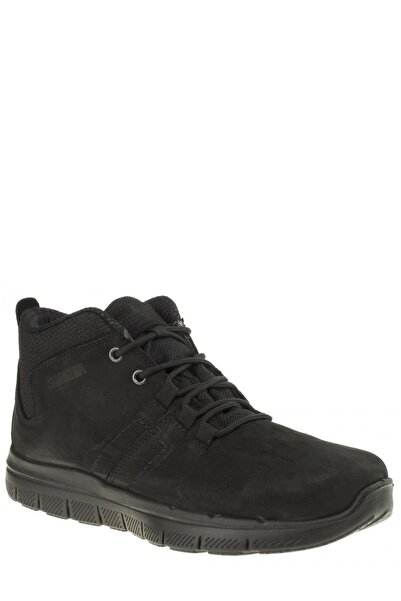 Scooter Men's Black Leather Quantum Boots M5562