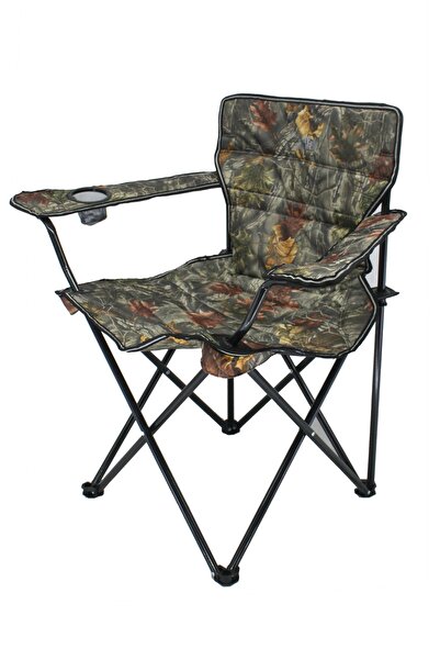 GRAY WOLF Katlanır Bardaklı Lüks Kamp Sandalyesi - Balıkçı Sandalyesi (Orman ...