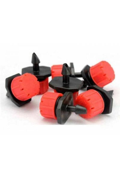 SerDrip Red Dripper Flow Adjustable Nozzle Pack of 50