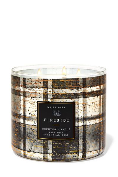 Bath & Body Works Fıresıde Büyük Mum 14.5 Oz / 411 G Bbw26178223