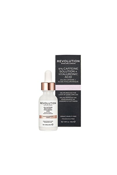 Revolution Skincare Göz Altı Morluk Ve Torba Serumu Kafein Ve Hyaluronik Asit Doğal 30 Ml
