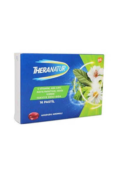 GSK Theranatur Ahududu Aromalı Pastil 16 Adet