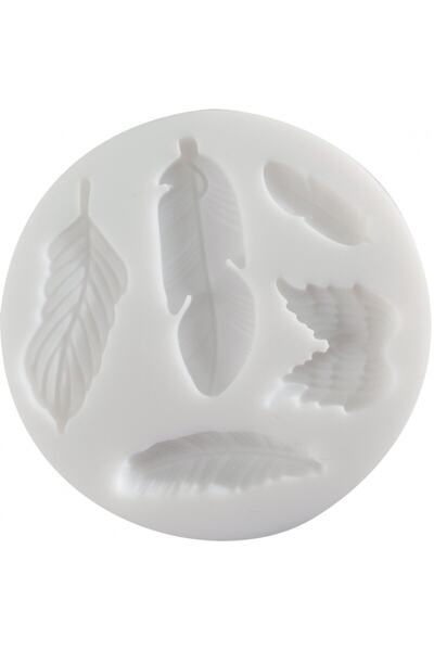 Cernit : Silicone Printing Mold : Feathers
