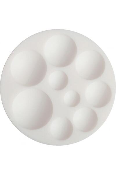 Cernit Silicone Mold Silicone Polymer Clay Mold Round Cabochons