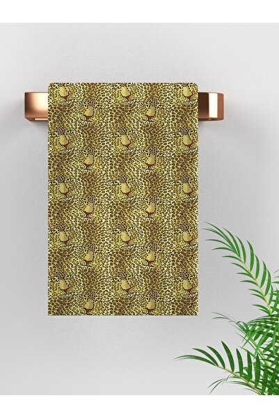 Erays Home Prosop de mână Erayshome cu model leopard