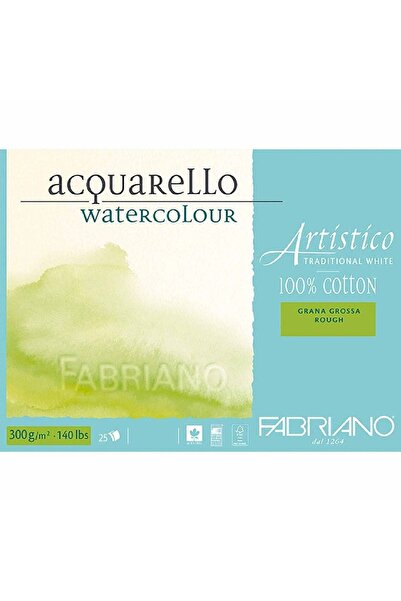 Fabriano Artistico Traditional White Rough 300 г Suluboya Blok 25 сторінок 12...