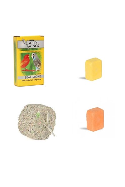 Gold Wings 1 Adet Kalsiyum Gaga Taşı 1 Adet Mineral Blok 1 Adet Muzlu 1 Adet ...