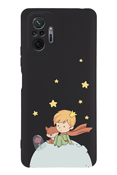 shoptocase Xiaomi Redmi Note 10 Pro Uyumlu Küçük Prens Ve Tilki Tasarımlı Lan...
