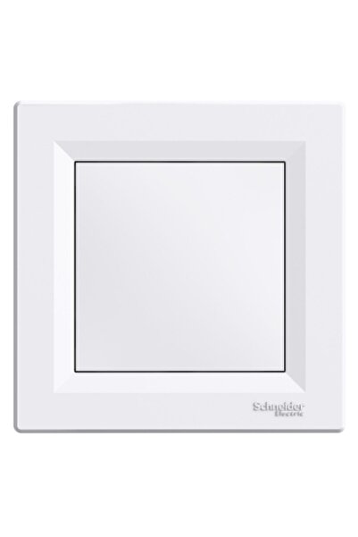 Schneider Electric Asfora Beyaz Kor Kapak