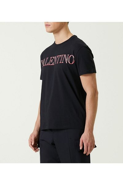 Valentino Cotton T-shirt With Logo