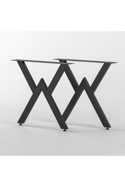 Genel Markalar Metal Ahşap Kütük Masa Sehpa Ayağı 40mm X 60mm Ntrl35wsyh