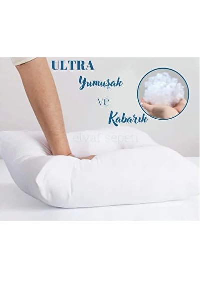Elyaf Sepeti 4 Pieces Antiallergenic Bead Silicone Pillow 1000gr
