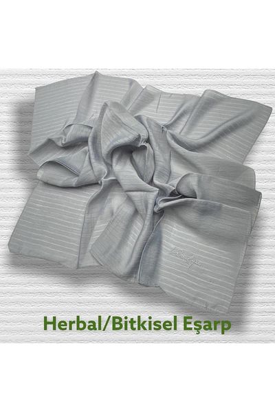 La Boutique Eşarp Φυτικό φουλάρι Storm Grey