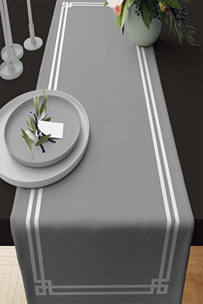 Viva Home 40x140cm țesătură premium din pene thailandeze - Față de masă cu co...