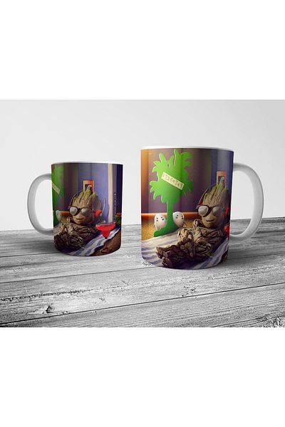 Pixxa I Am Groot Mug Cup Model 2