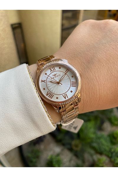 FERRO Rose Steel Cord Women's Wristwatch F21925a-c F21925a-c