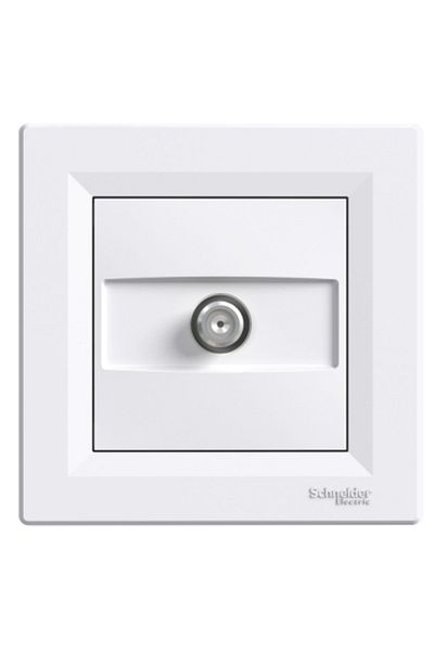 Schneider Electric Schneider Asfora White 1db Finished Framed - Eph3700121 Sat Socket