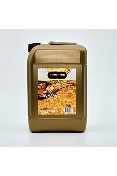 Powerten 30 Numara Yağlama Yağı 10 Litre | 2025