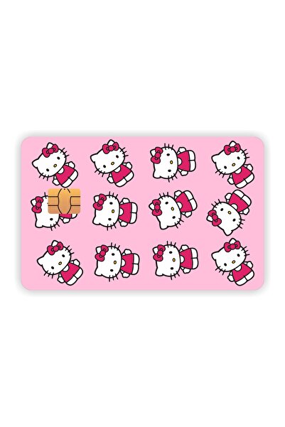 Quart Aksesuar Hello Kitty Card Placare Autocolant Etichetă Card Model 3