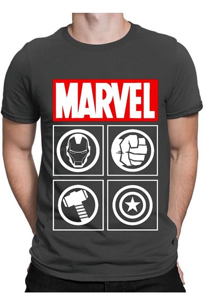 Kuzgunshop Μπλουζάκι Marvel Unisex