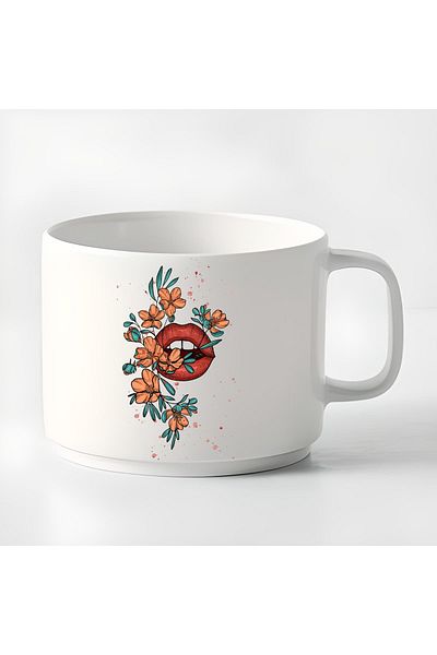 GünayStore Double Turkish Coffee Cup & Espresso Pikaçhu Small Mug 180 Ml