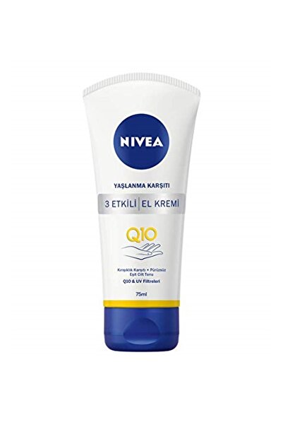 NIVEA Q10 Yaşlanma Karşiti El Kremi, 75 Ml