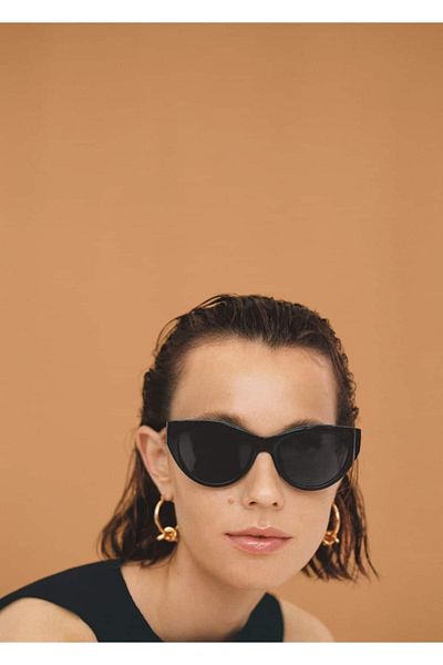 MANGO Woman Спираловидни обеци