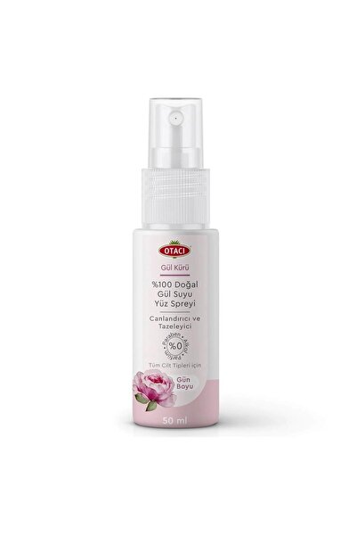 Otacı Doğal Gül Suyu Yüz Spreyi Tonik 50 Ml