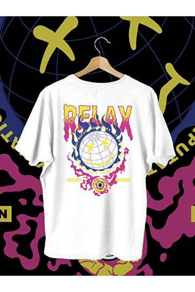 Generic Brand Relax Printed Oversize t Shirt