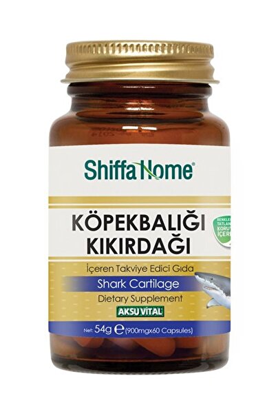 Shiffa Home 3 Kutu Köpekbalığı Kıkırdağı Kapsül 900 Mg X 60 Kapsül Köpek Balığı Kıkırdağı