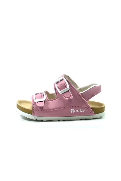 Onlo Ayakkabı Sandale pentru copii Rocky.120 bleumarin și roz cu velcro