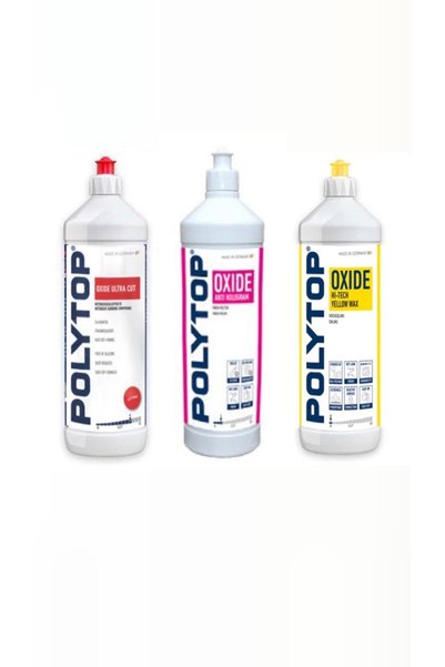 polytop Oxide Ultra Kalın Pasta Antihologram Hare Ve Hitech Boya Koruma Seti ...