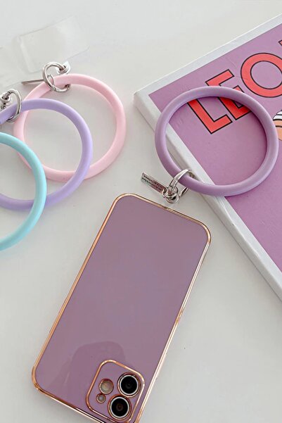 Musal Universal Renkli Telefon Tutucu El Askısı Bileklik Süs Takı Eklenebilir Iphone Galaxy