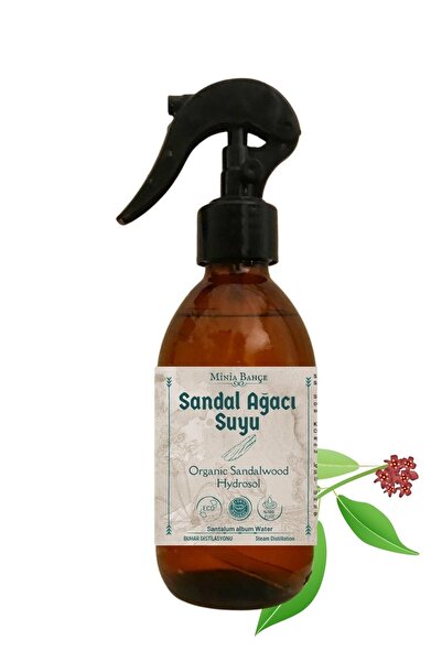 Minia Bahçe Bitki ve Sanat Atölyesi Sandal Ağacı Suyu -%100 Doğal Hidrosol, 2...