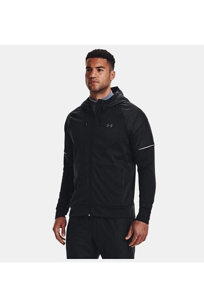Under Armour صوف الدرع للرجال ®   سترة بغطاء للرأس بسحاب بطول كامل من Storm 1373781 -001