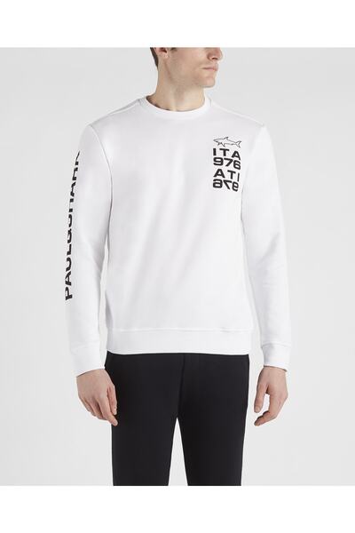 PAUL&SHARK Men's Knitted Round Neck C.wCotton