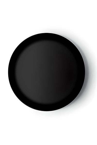Mini Parti Mini Party Store 8-Piece Cardboard Plate Black