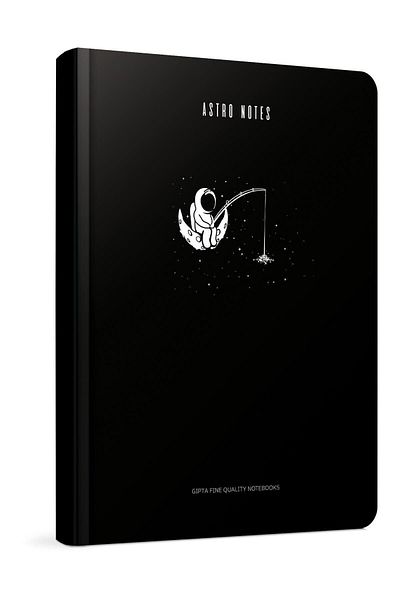 Gıpta Astro Notes A7 120 Sheets Striped - Rope Stitched Hard Cover