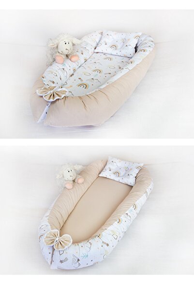Babynest Yatak Ve Ortopedik Yastık Gökkuşağı Bej