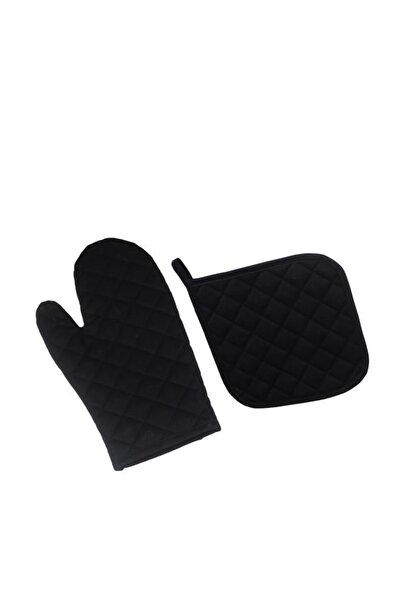 Bambum Home نعل بامبوم - طقم مطبخ مكون من قطعتين باللون الأسود