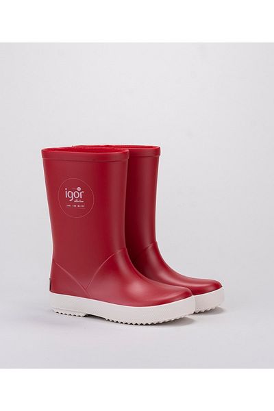 IGOR W10107 Splash Nautico Children's Red Rain Boots