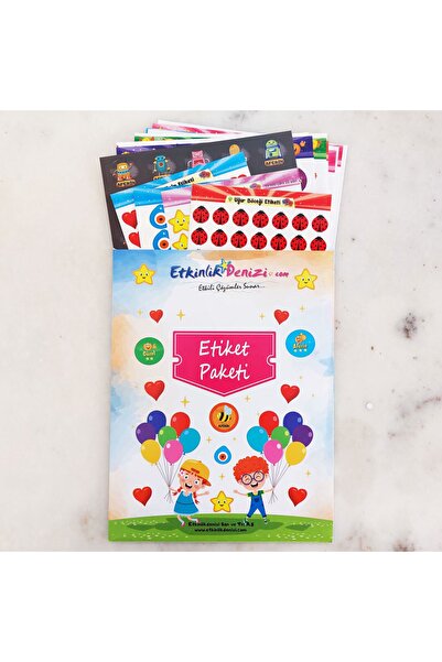 Etkinlikdenizi Etiket Paketi 15 Parça