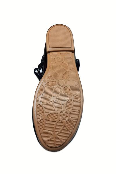 welissa Μαύρες λουστρίνι κοριτσίστικες μπαλαρίνες