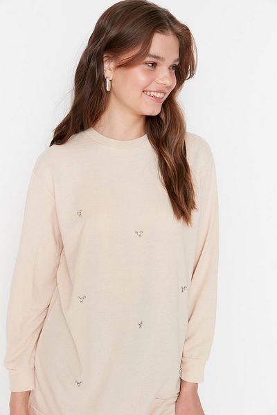 Trendyol Modest Tuniken - Beige - Regular Fit