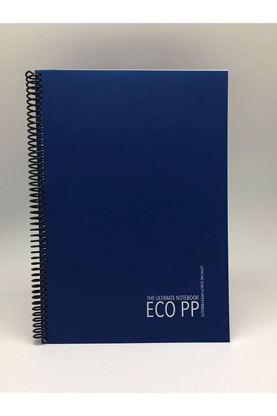 Gıpta Eco Pp Spiral Pp Cover Notebook A4 80 coli pătrate