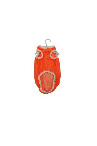 Gobo فستان قطة برتقالي مثقوب متوسط/م/مقاس 2