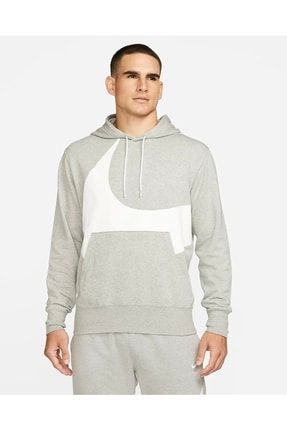 Nike Sportswear Swoosh Yumu ak Erkek Kapu onlu Sweatshirt Dh1027 063 Fiyat Yorumlar Trendyol